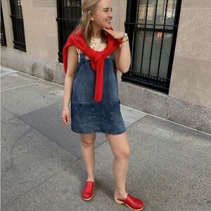 Vollsjo Slip on Wooden Clogs red for Women size 38/7